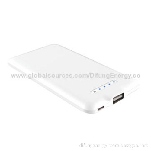 New Arrival Ultra Slim Portable Charger with Capacity 4000mAh